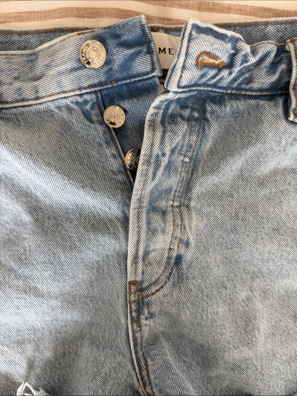 Frame Jean Shorts - Picture 2 of 4